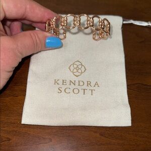 Kendra Scott Rose Gold Cuff Bracelet